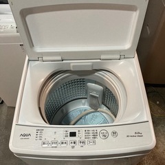 洗濯機　AQUA 2023年式　5kg AQW-S50E3　　動作確認済み