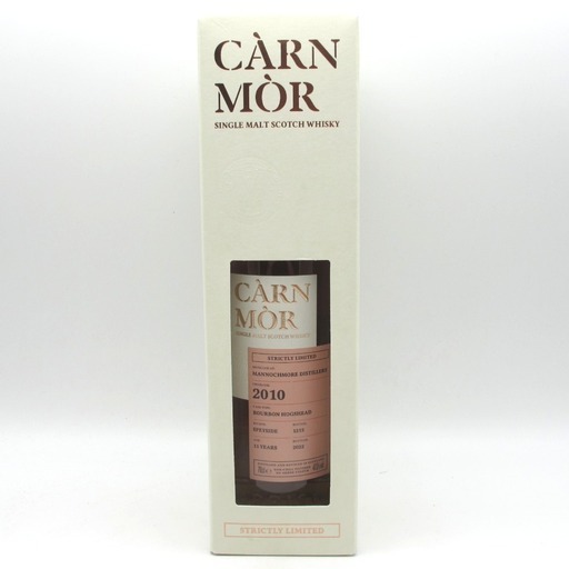 ウイスキー マノックモア 2010 11年 2022年ボトリング バーボンホグスヘッド カーンモア 700ml 47.5% 洋酒 古酒 未開栓