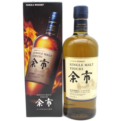 Nikka Whisky (ニッカウヰスキー) ウイスキー 余市 シングルモルト ジャパニーズウイスキー 箱あり 700ml 45% 未開栓 店頭引取りのみ 福井やしろ店