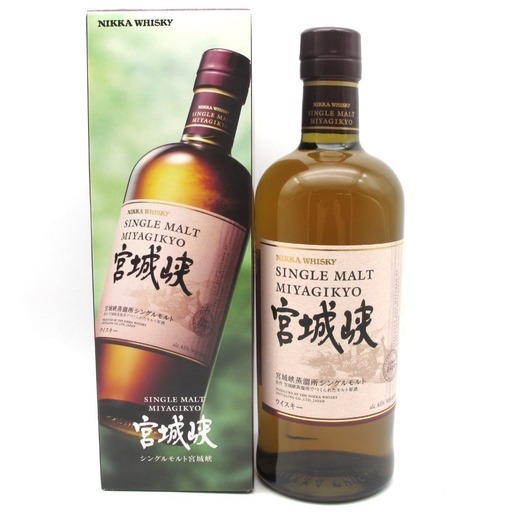 Nikka Whisky (ニッカウヰスキー) ウイスキー 宮城峡 シングルモルト ジャパニーズウイスキー 箱あり 700ml 45% 未開栓 店頭引取りのみ 福井やしろ店