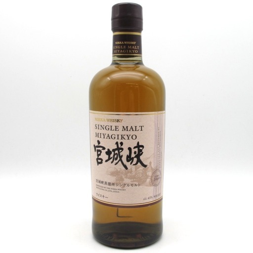 Nikka Whisky (ニッカウヰスキー) ウイスキー 宮城峡 シングルモルト ジャパニーズウイスキー 箱なし 700ml 45% 未開栓 店頭引取りのみ 福井やしろ店