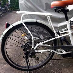 美品❗電動アシスタント自転車211シマノ 6段変速機