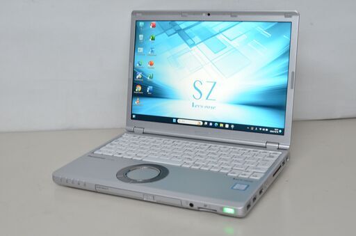 日本製中古軽量ノートPC Windows11+office Panasonic CF-SZ6BDLQR Core i5-7200U/メモリ8GB/爆速SSD128GB/12.1インチ/webカメラ/DVDマルチ