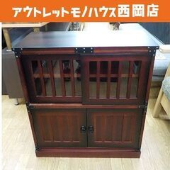 水屋箪笥 収納家具(家具)の中古が安い！激安で譲ります・無料で  