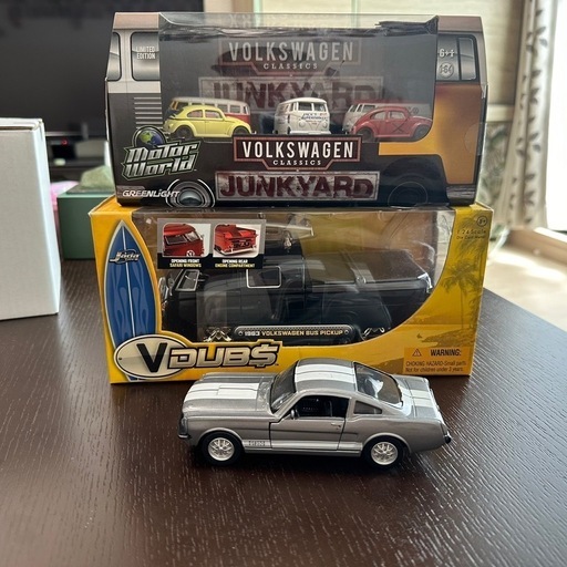 限定セット売り‼︎ 【新品】24/1 VWバス ピックアップ64/1VWバス ジャンクヤード 【中古】43/1　PowerFord Mustang GT350