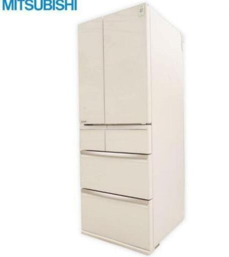 超美品❗❗新生活　早い者勝ち❗三菱 冷蔵庫 600L 2020年 6ドア ガラスドア 観音開き 切れちゃう瞬冷凍 A.I. 氷点下ストッカー 自動製氷 MR-WX60F