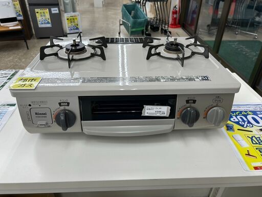 ★ジモティ割あり★ Rinnai ガステーブル  18年製 動作確認／クリーニング済み TJ9282