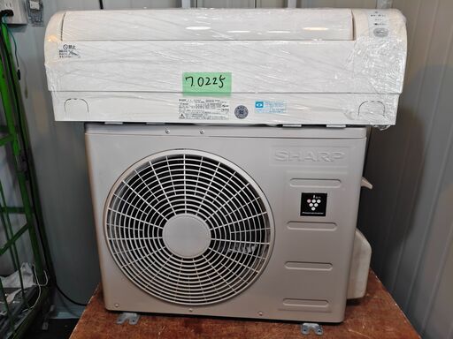 ワ0225 SHARP2015年製2.2kw6畳適用25000円＠本体のみ引取り価格
