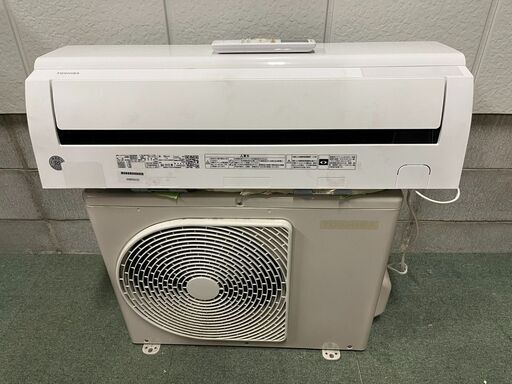 TOSHIBA 東芝 ルームエアコン RAS-221TC（W） 2.2kw おもに6畳用 2021年製