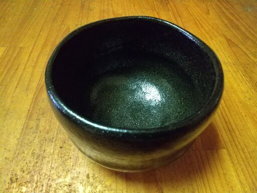 抹茶茶碗　銘「楽」　新品未使用