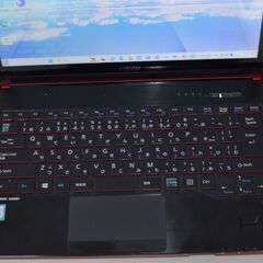中古ノートパソコン 富士通 SH90/B1 Windows11 爆速SSD256GB core i5