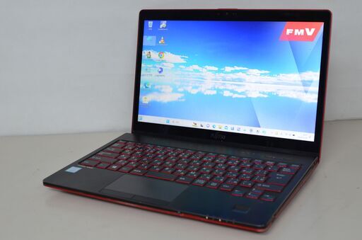 中古ノートパソコン 富士通 SH90/B1 Windows11 爆速SSD256GB core i5-7200U/メモリ8GB/13.3インチ/タッチパネル/WEBカメラ/DVDマルチ搭載