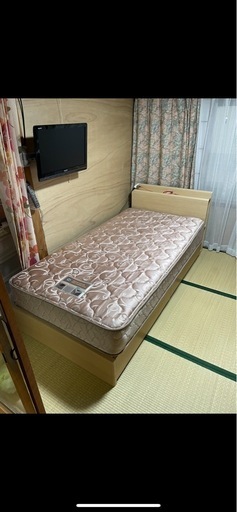 ★美品★ベッド シングルベッド