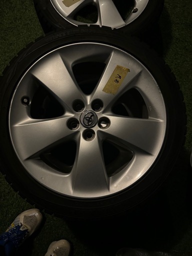 ①1本価格 プリウス純正ホイール215/45R17 ZVW51 プリウス 純正タイヤ