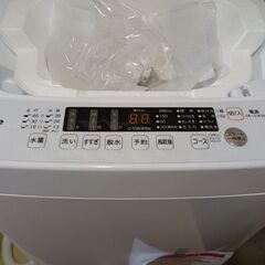 未使用　全自動洗濯機　4.5kg　hisense　hw-k45e
