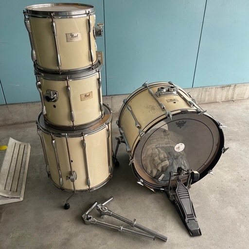 Pearl BEAT INN SERIES ドラム 4点セット　フットペダル　YAMAHA
