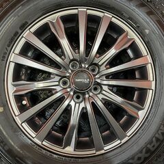 【DUNLOP WINTER MAXX WM03 195/65R15】スタッドレス【SIBILLA NEXT W5 15インチ 6J5HPCD100+40】21年製 50プリウス等　(KTO176)