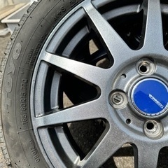 スタッドレスタイヤ&ホイールセット 165/60R15 ハスラー等