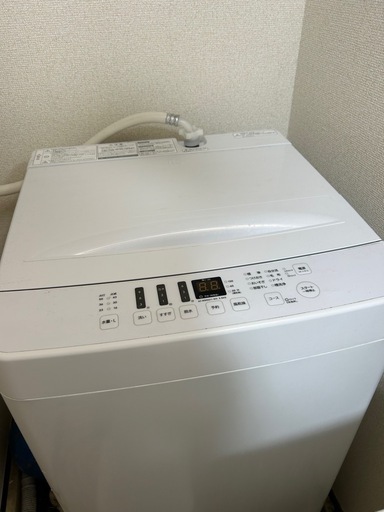 1人用洗濯機　脱水容量5.5kg