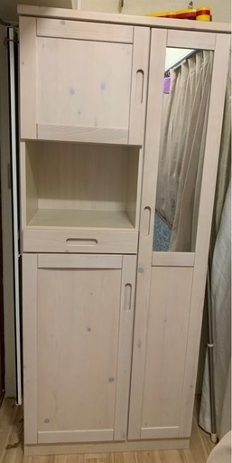 収納棚　シューズ棚　引き出し付き
