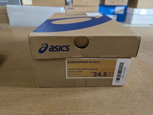 E415　アシックス asics SONICSPRINT ELITE 2 陸上スパイク 1093A145