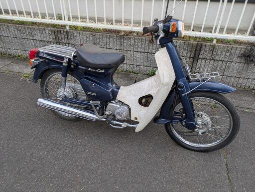 HONDA　スーパーカブカスタム　エンジン実働