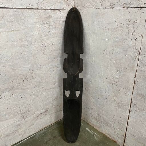 木彫り 飾り アフリカスタイル お面 アンティーク オブジェ アジアン