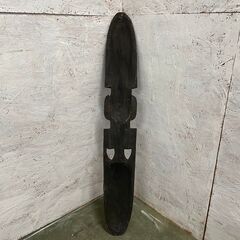 木彫り 飾り アフリカスタイル お面 アンティーク オブジェ アジアン家具 壁飾り アフリカンドール Y0379