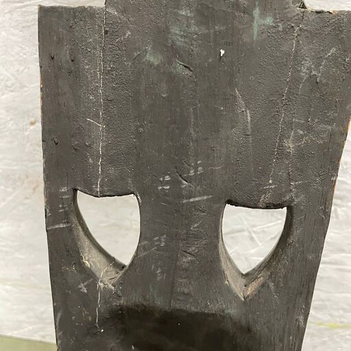 木彫り 飾り アフリカスタイル お面 アンティーク オブジェ アジアン家具 壁飾り アフリカンドール Y0379 木彫り 飾り アフリカスタイル お面 アンティーク オブジェ アジアン