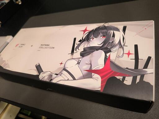 ユキエイム YukiAim Polor65 Keyboard Katana Edition