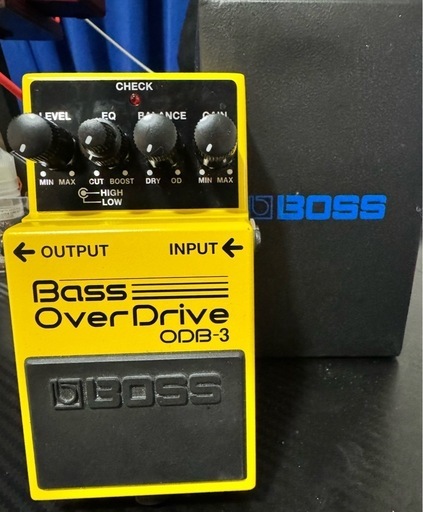 エフェクター、PA機器 Bass Pedal Boss OverDrive ODB-3