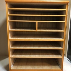 府中家具バーズアイメープル8段チェスト整理箪笥洋服タンス