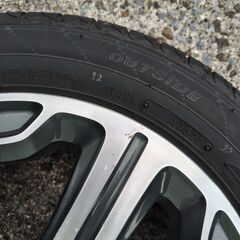 ハスラー　ホイール付　夏タイヤ　165　60　15　　4本