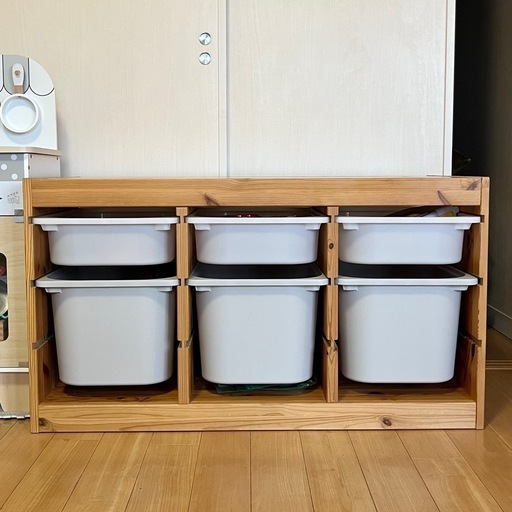 IKEA トロファスト 収納BOX付き