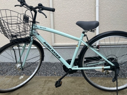自転車（６段変速/ＬＥＤ自動点灯ライト付き）