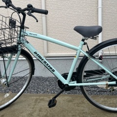 自転車（６段変速/ＬＥＤ自動点灯ライト付き）