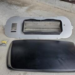 GDBインプレッサ用 CHARGE SPEED製のボンネットエアダクトとZERO/SPORTS製のクールアクション