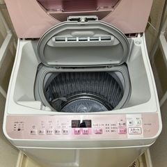 SHARP 縦型洗濯機 ES-TX5A 5.5kg ピンク