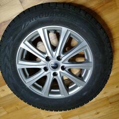 【送料込み】CX-5取り外し　225/65R17 スタッドレス　4本中古セット 送料無料】CX-5取り外し225/65R17 中古スタッドレス4本セット