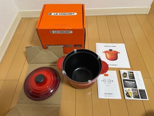 未使用品☆ ル・クルーゼ　ココット・エブリィ 18チェリーレッド