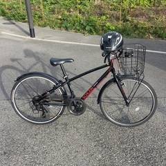 ヘルメット付きブリヂストン[BRIDGESTONE] シュライン24インチ 子供用  