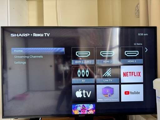 シャープ55インチテレビ
