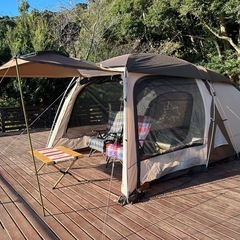 ロゴス LOGOS Tradcanvas PANELドゥーブルXL  ソーラートップシート付