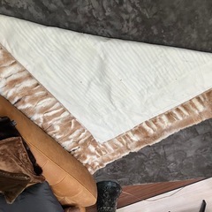 グアナコの天然ラグ