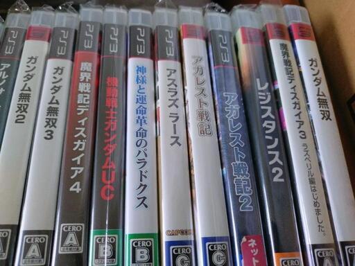 値下げしました。PS3のソフト大量出品します。