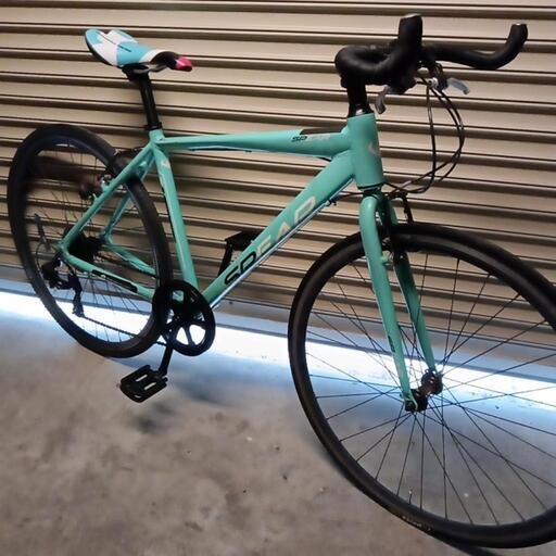 自転車 ブルホーン  ロードバイク