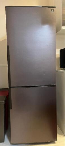 冷蔵庫 SHARP SJPD27C ブラウン