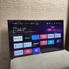 TCL 50V型 4K 液晶テレビ 50P618 / 2022年 訳アリ - 液晶テレビ 