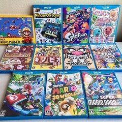 取引成立】中古wiiU本体 ソフト38本セット 周辺機器多数 超お得