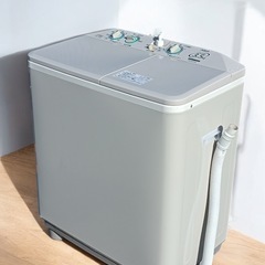 八4879【人気商品☆】AQUA 2層式電気洗濯機 2018年製 3.5
